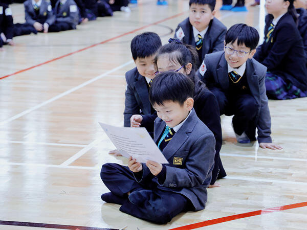 在校100天庆典,南通惠立学校